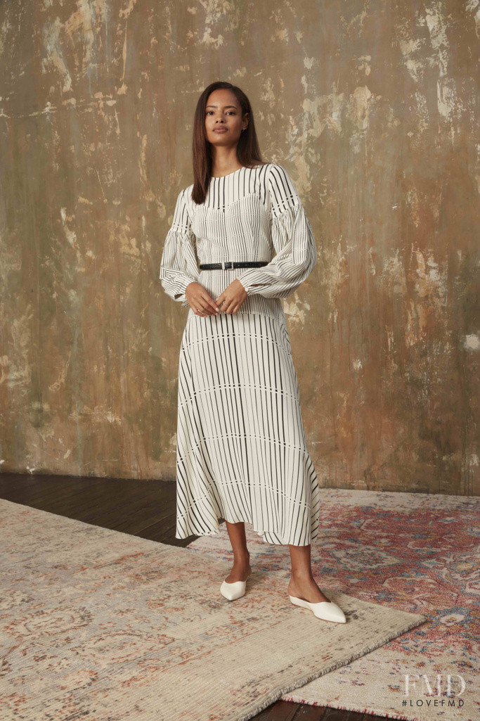 Malaika Firth featured in  the Arias fashion show for Resort 2020