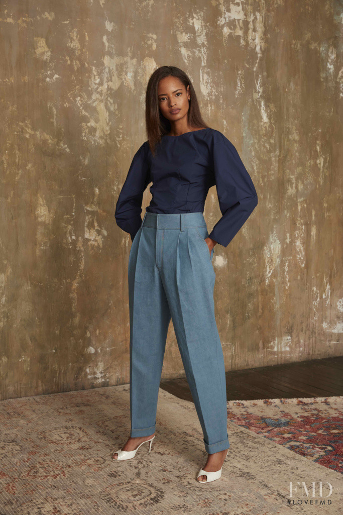 Malaika Firth featured in  the Arias fashion show for Resort 2020