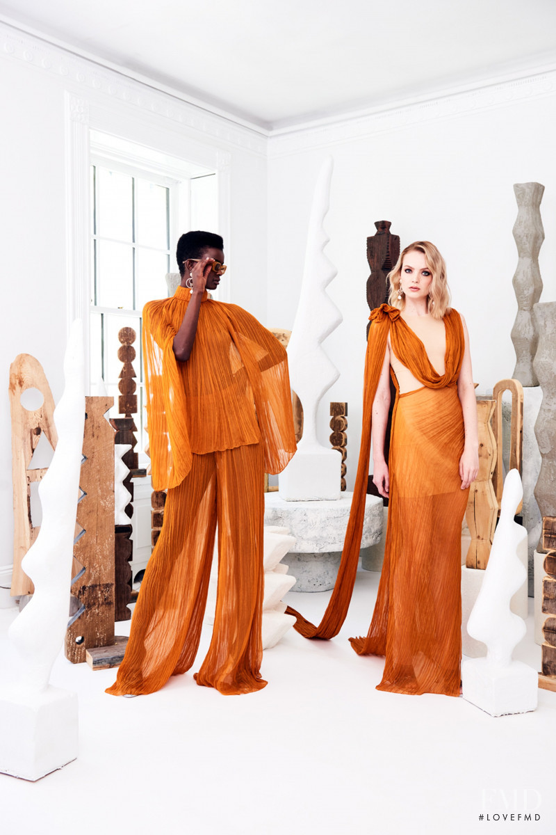 Christian Siriano lookbook for Resort 2020