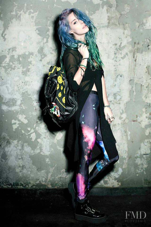 Chloe Norgaard featured in  the Complot advertisement for Autumn/Winter 2013