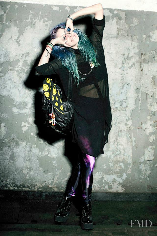 Chloe Norgaard featured in  the Complot advertisement for Autumn/Winter 2013