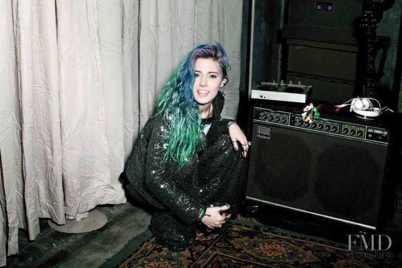 Chloe Norgaard featured in  the Complot advertisement for Autumn/Winter 2013