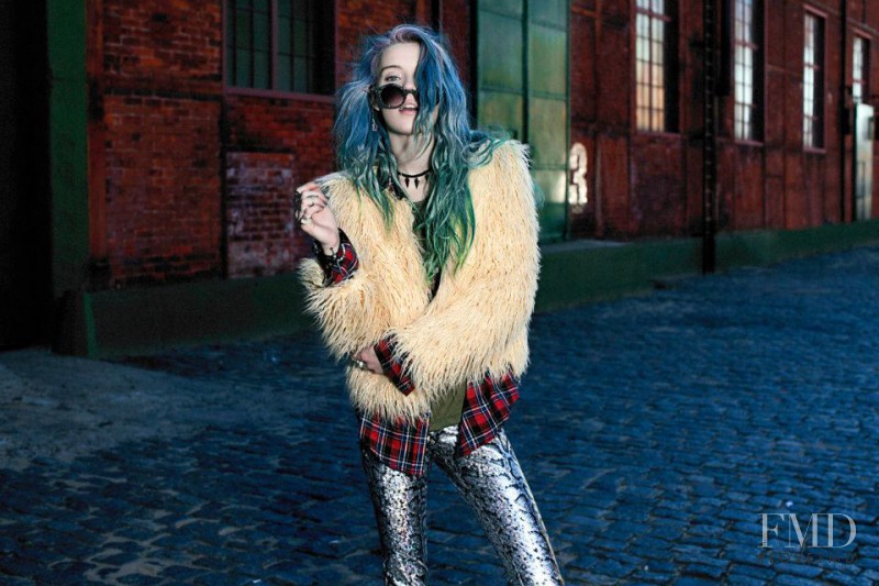 Chloe Norgaard featured in  the Complot advertisement for Autumn/Winter 2013