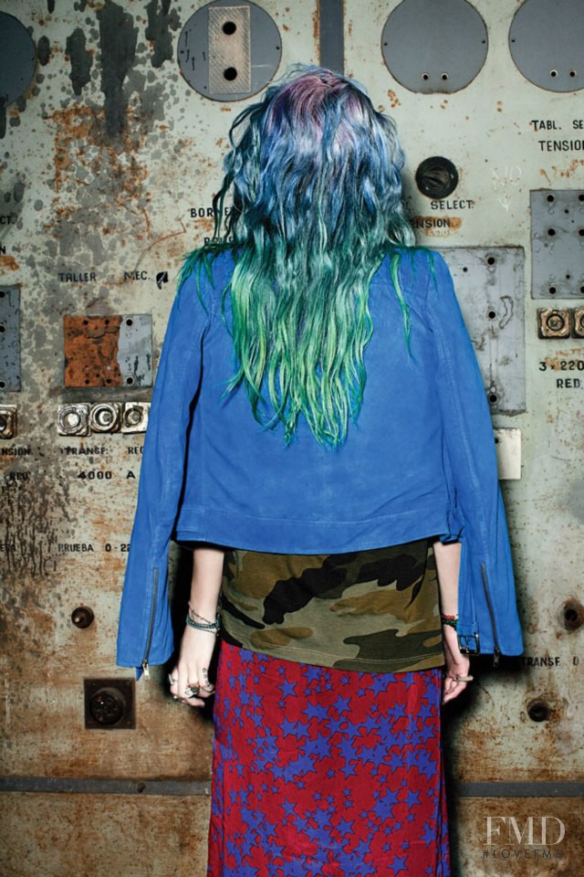 Chloe Norgaard featured in  the Complot advertisement for Autumn/Winter 2013
