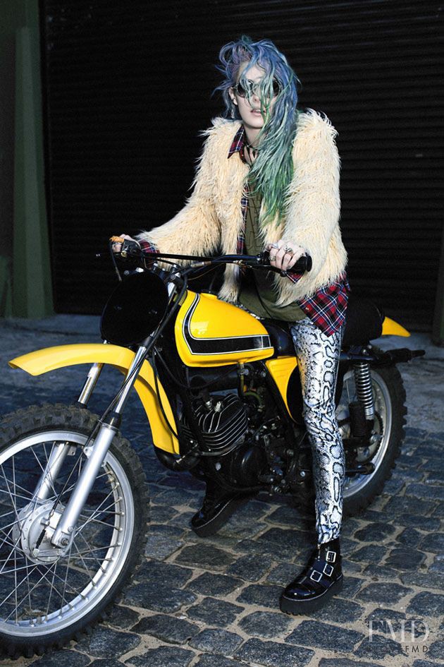 Chloe Norgaard featured in  the Complot advertisement for Autumn/Winter 2013