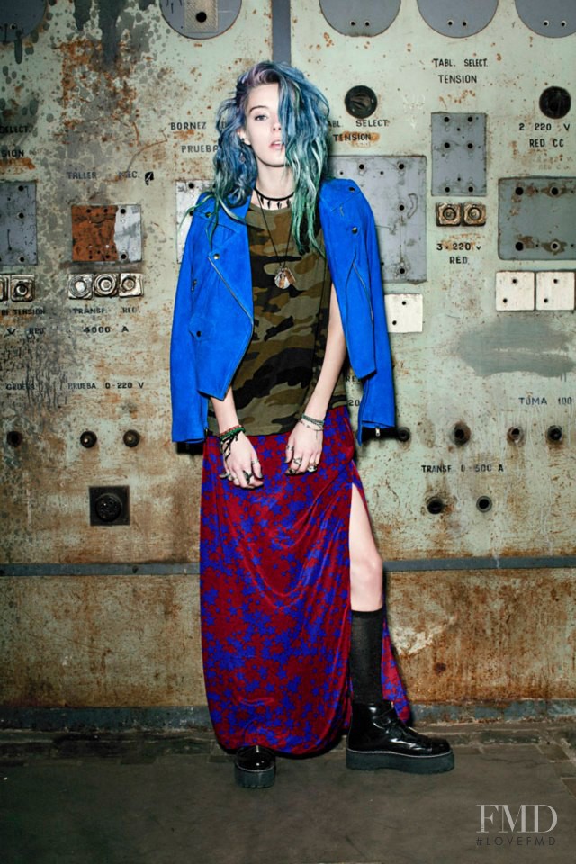 Chloe Norgaard featured in  the Complot advertisement for Autumn/Winter 2013