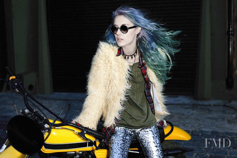 Chloe Norgaard featured in  the Complot advertisement for Autumn/Winter 2013