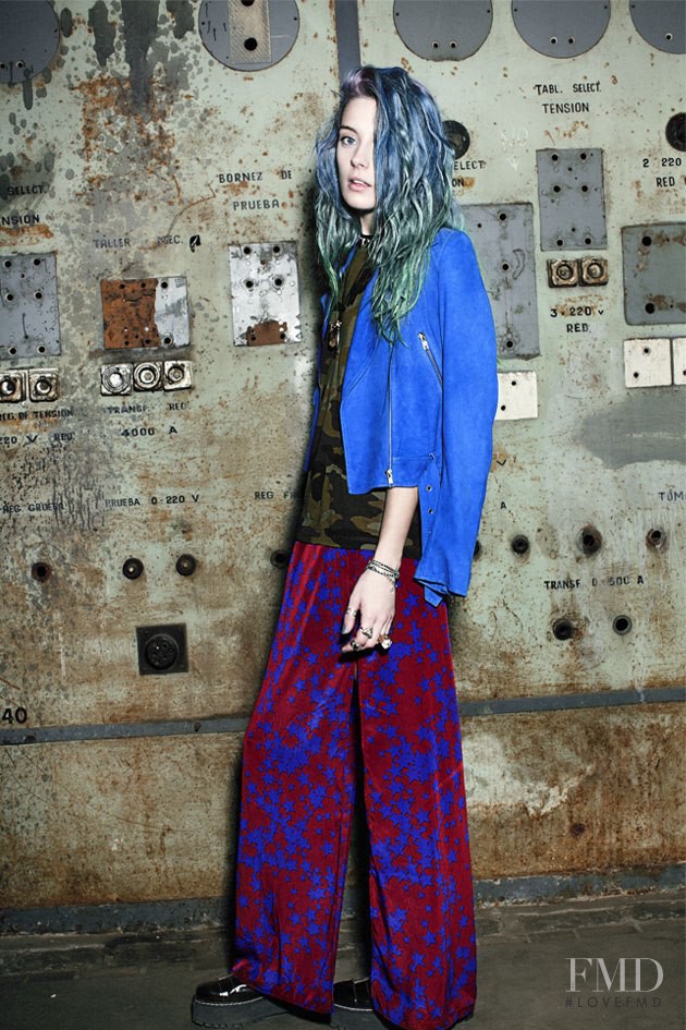 Chloe Norgaard featured in  the Complot advertisement for Autumn/Winter 2013