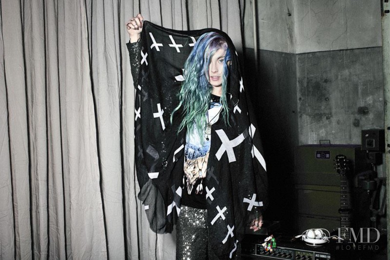 Chloe Norgaard featured in  the Complot advertisement for Autumn/Winter 2013