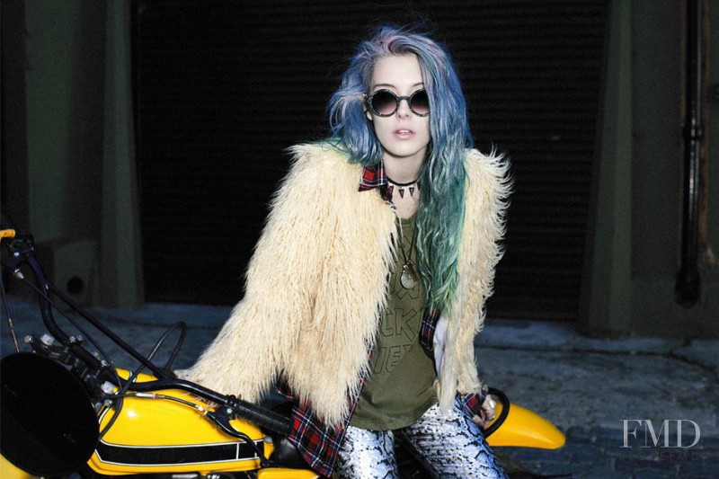 Chloe Norgaard featured in  the Complot advertisement for Autumn/Winter 2013