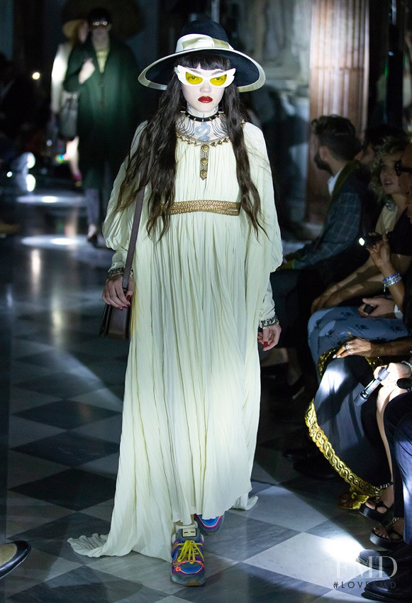 Ellia Sophia featured in  the Gucci fashion show for Resort 2020