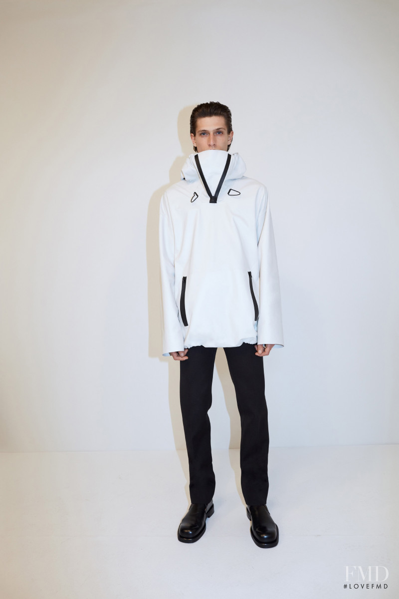 Edoardo Sebastianelli featured in  the Bottega Veneta lookbook for Resort 2020