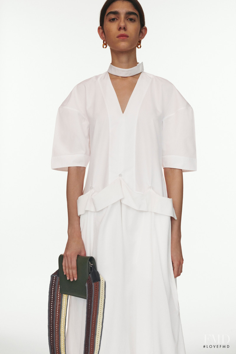 Rebeca Solana featured in  the Jil Sander lookbook for Resort 2020