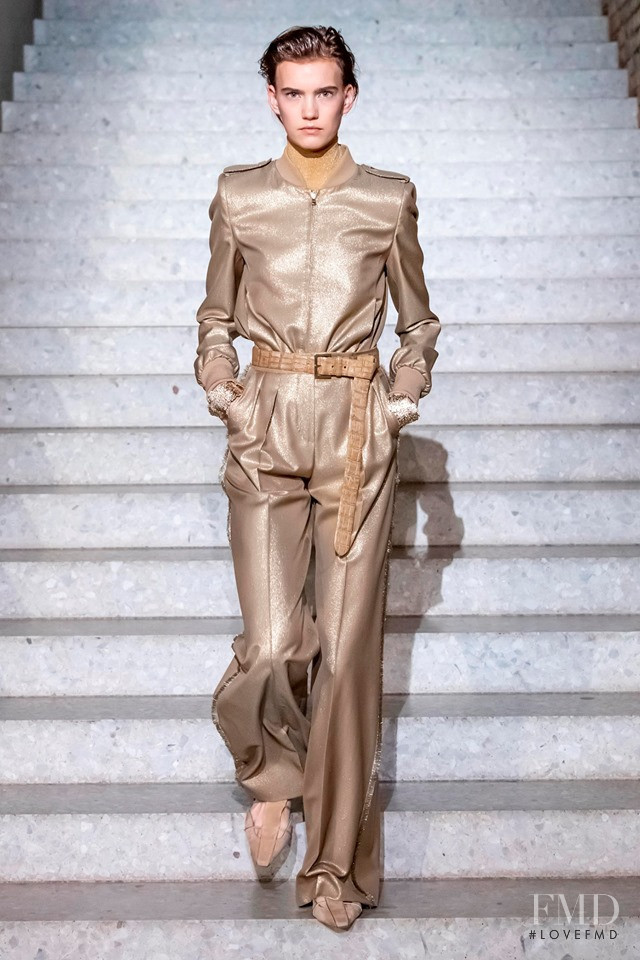 Ilya Vermeulen featured in  the Max Mara fashion show for Resort 2020