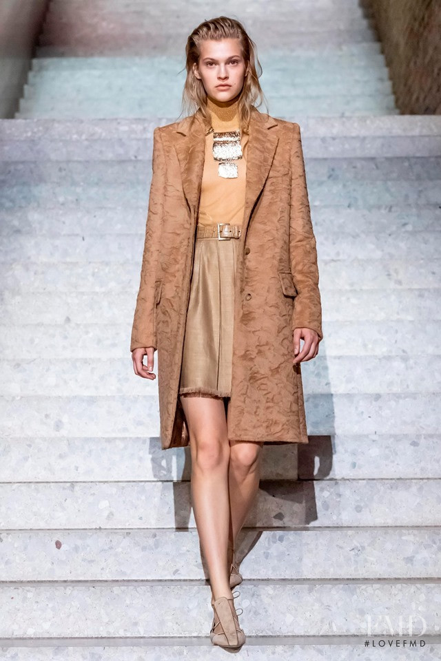 Aivita Muze featured in  the Max Mara fashion show for Resort 2020