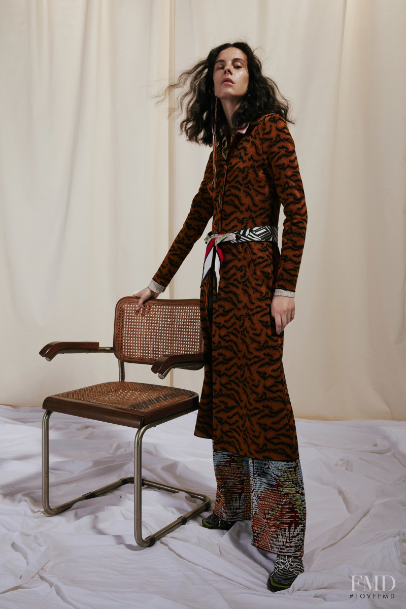 Cyrielle Lalande featured in  the Missoni lookbook for Resort 2020