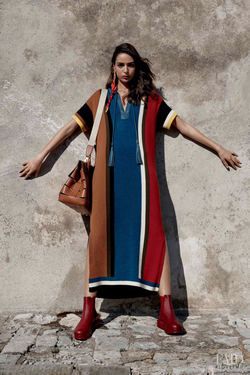 Nora Attal featured in  the Salvatore Ferragamo lookbook for Resort 2020