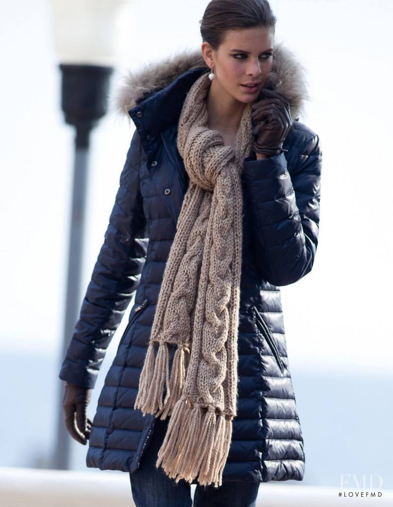 Chloe Pridham featured in  the Madeleine catalogue for Winter 2012