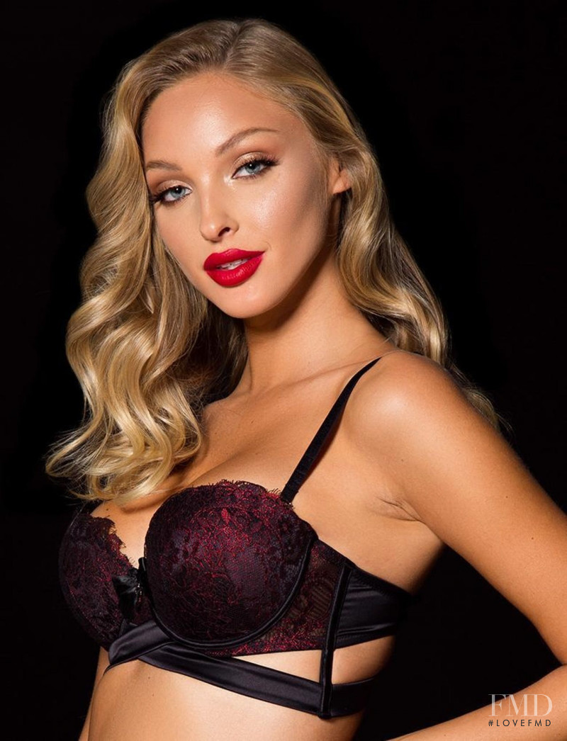 Kristina Sheiter featured in  the Honey Birdette catalogue for Autumn/Winter 2018