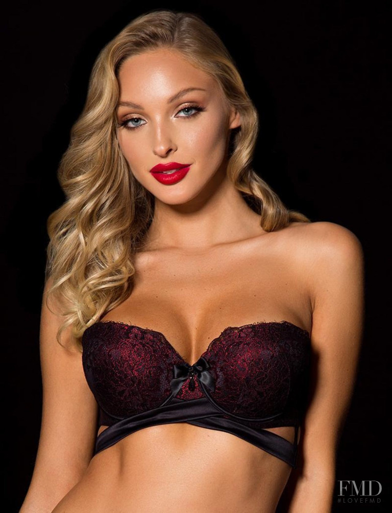 Kristina Sheiter featured in  the Honey Birdette catalogue for Autumn/Winter 2018