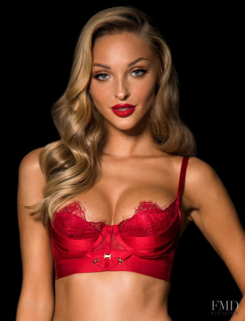 Kristina Sheiter featured in  the Honey Birdette catalogue for Autumn/Winter 2018