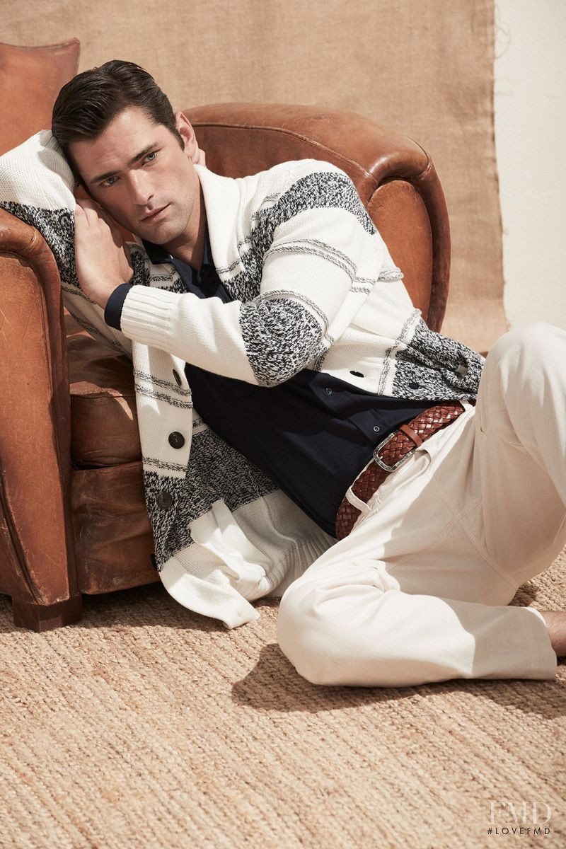 Sean OPry featured in  the Brunello Cucinelli Brunello Cucinelli S/S 20 Men\'s lookbook for Spring/Summer 2020