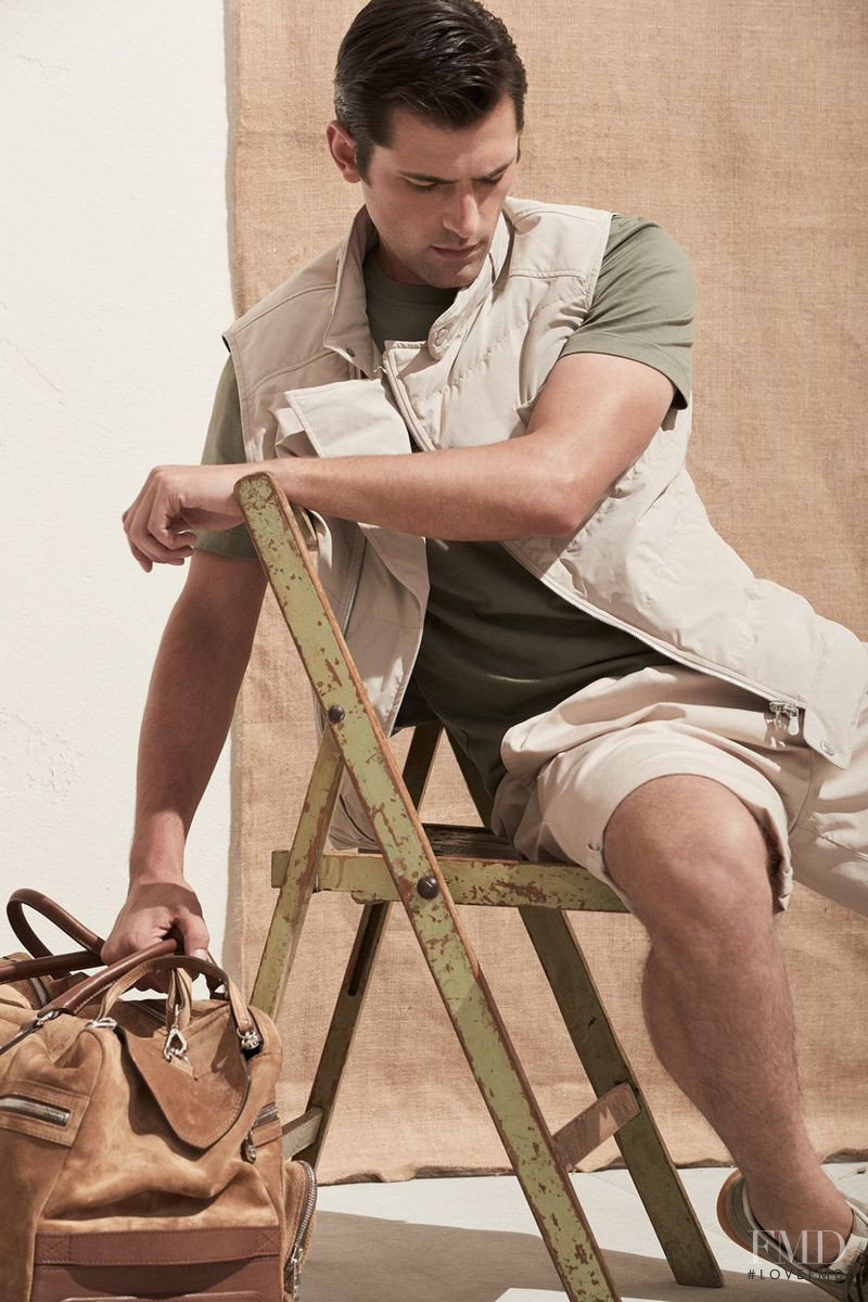 Sean OPry featured in  the Brunello Cucinelli Brunello Cucinelli S/S 20 Men\'s lookbook for Spring/Summer 2020