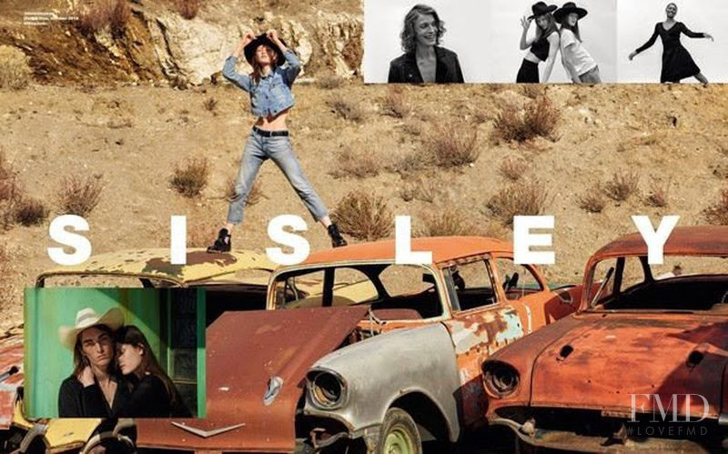 Sisley advertisement for Spring/Summer 2019