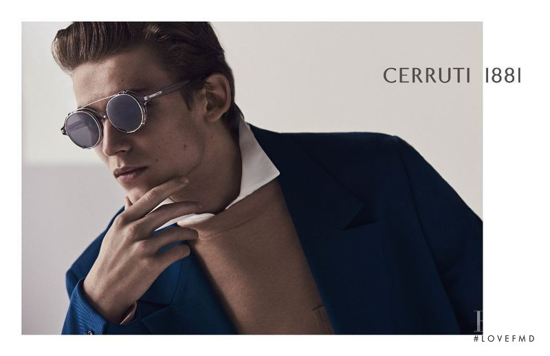 Cerruti 1881 advertisement for Spring/Summer 2018