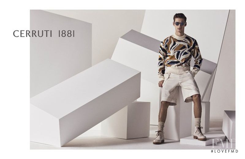 Cerruti 1881 advertisement for Spring/Summer 2018