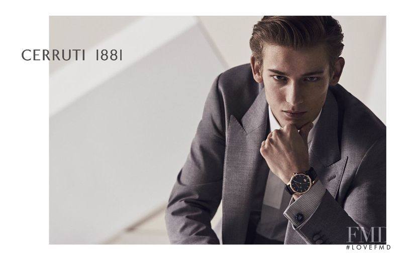 Cerruti 1881 advertisement for Spring/Summer 2018