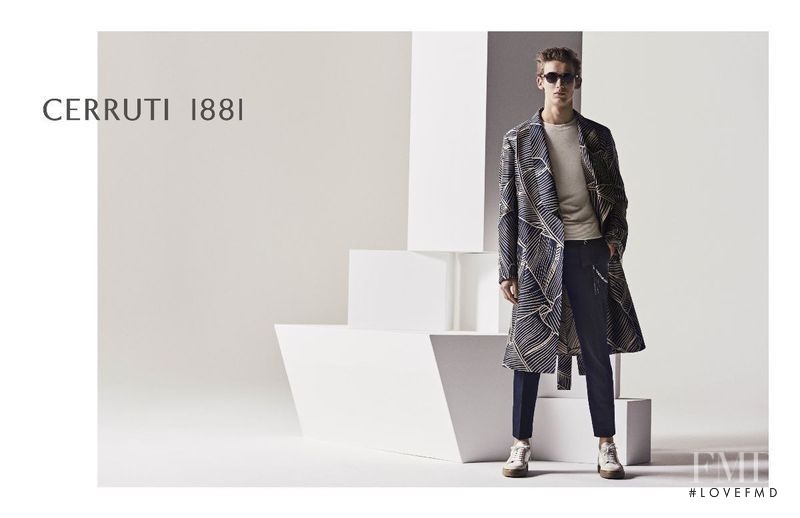 Cerruti 1881 advertisement for Spring/Summer 2018