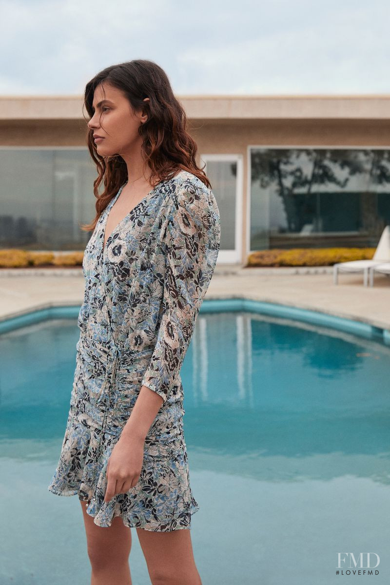 Alisar Ailabouni featured in  the Veronica Beard advertisement for Summer 2019