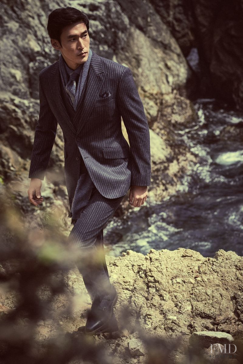 Joseph Abboud advertisement for Autumn/Winter 2016