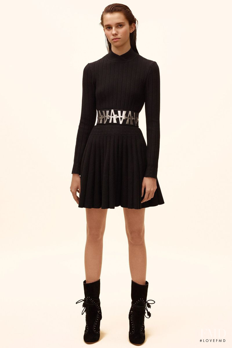 Eloise Cloes featured in  the Alaia lookbook for Pre-Fall 2019