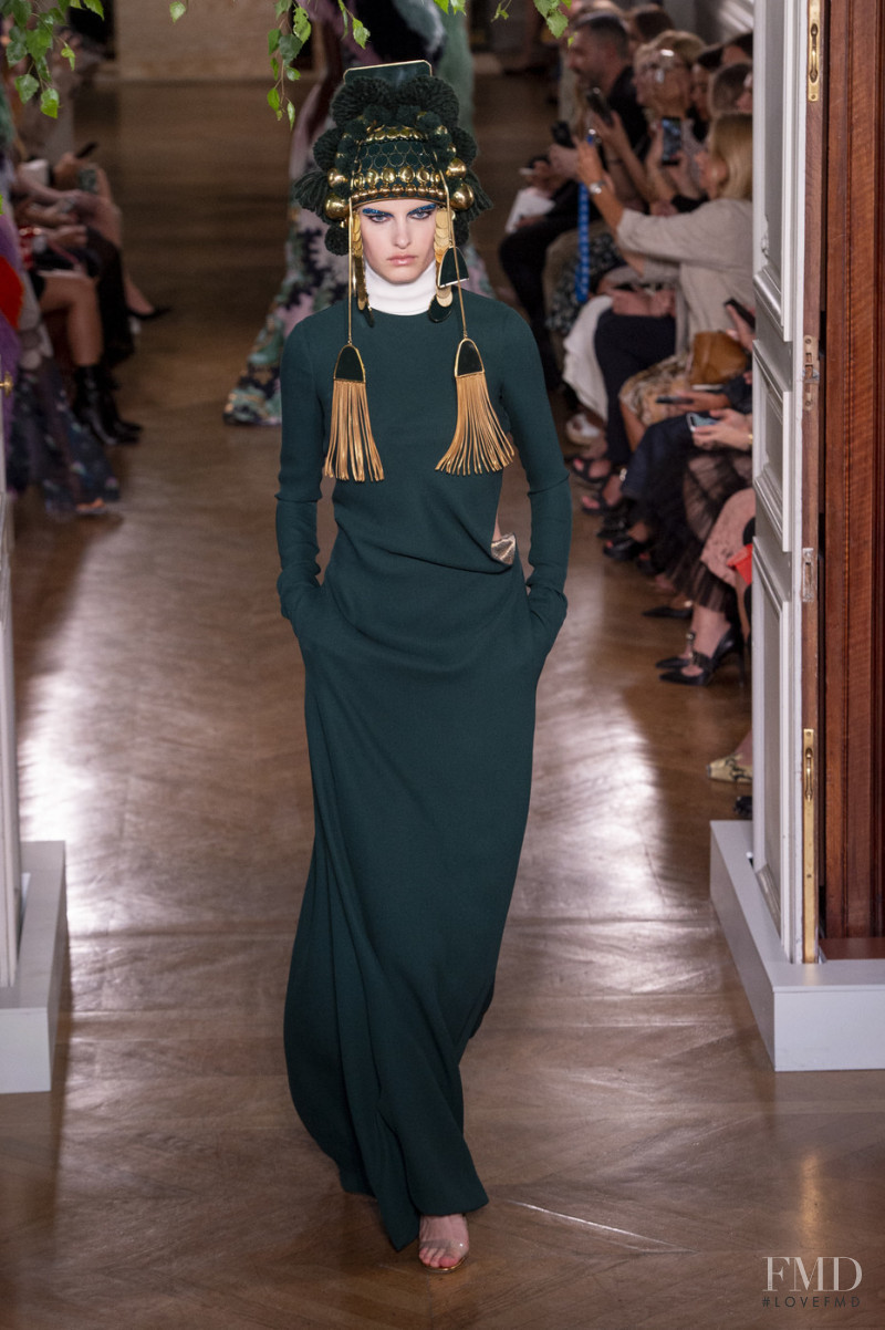 Felice Noordhoff featured in  the Valentino Couture fashion show for Autumn/Winter 2019