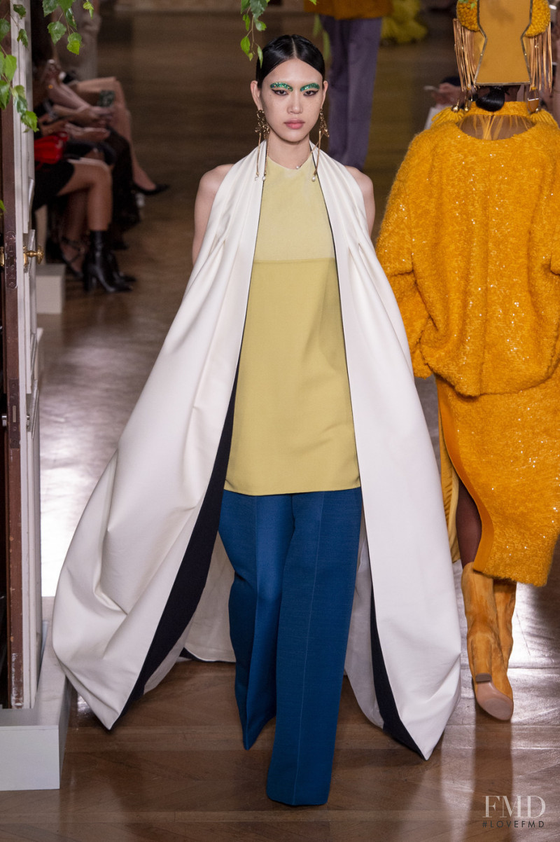 So Ra Choi featured in  the Valentino Couture fashion show for Autumn/Winter 2019