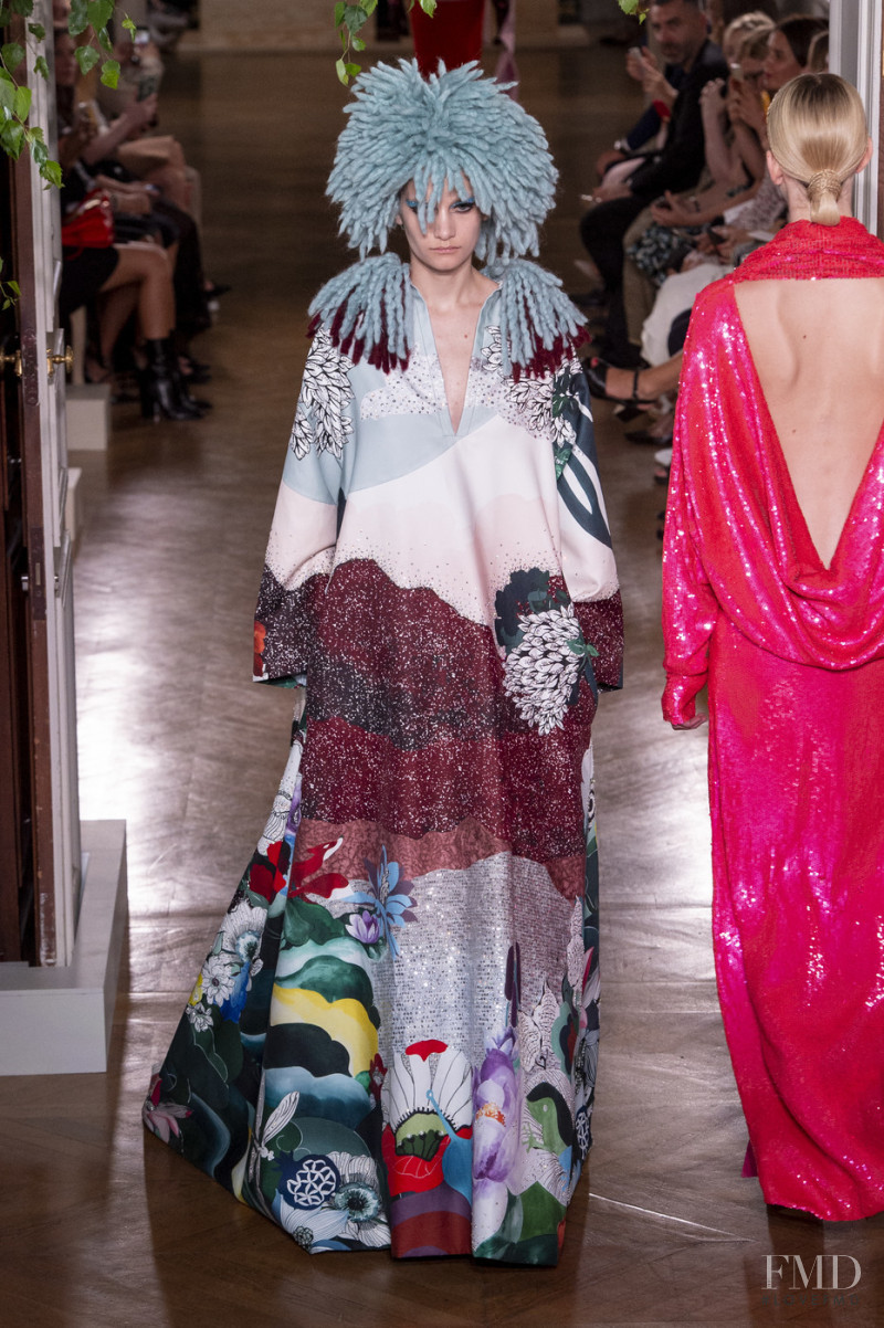 Alina Bolotina featured in  the Valentino Couture fashion show for Autumn/Winter 2019