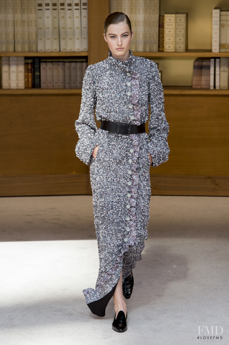 Felice Noordhoff featured in  the Chanel Haute Couture fashion show for Autumn/Winter 2019