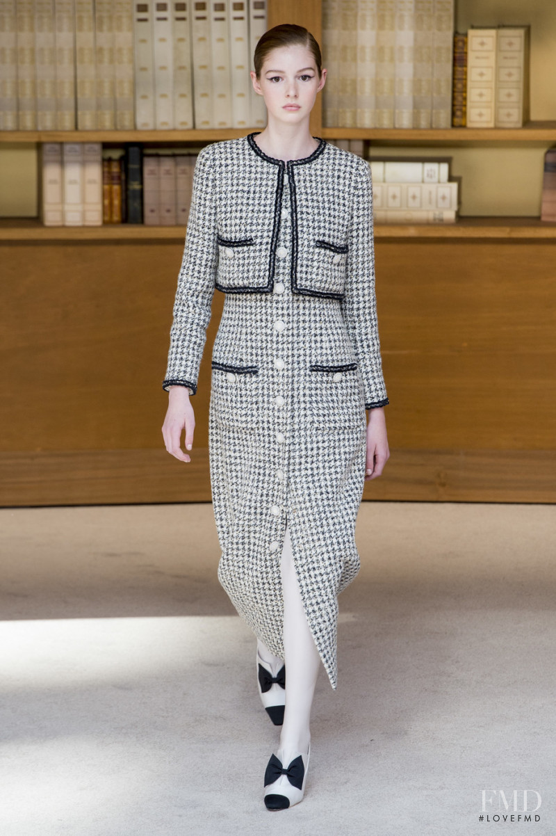 Isabel Jones featured in  the Chanel Haute Couture fashion show for Autumn/Winter 2019