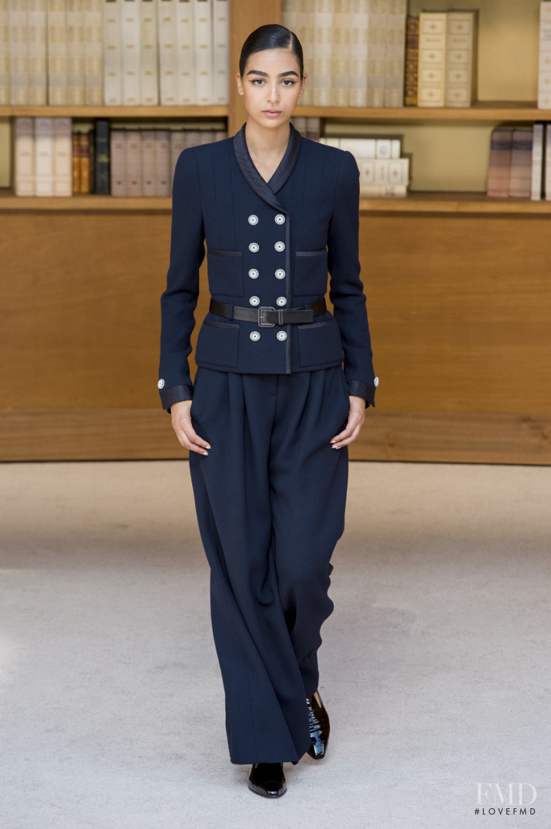 Nora Attal featured in  the Chanel Haute Couture fashion show for Autumn/Winter 2019