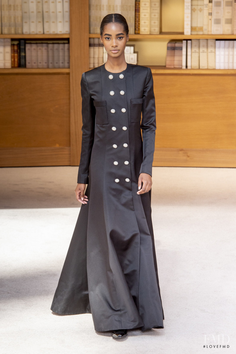 Tami Williams featured in  the Chanel Haute Couture fashion show for Autumn/Winter 2019