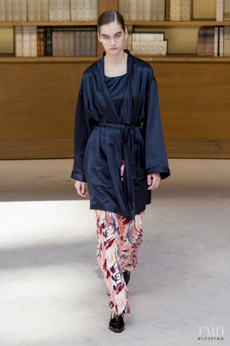 Alina Bolotina featured in  the Chanel Haute Couture fashion show for Autumn/Winter 2019