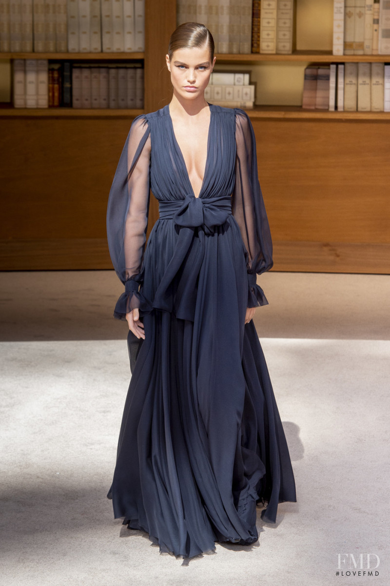 Luna Bijl featured in  the Chanel Haute Couture fashion show for Autumn/Winter 2019