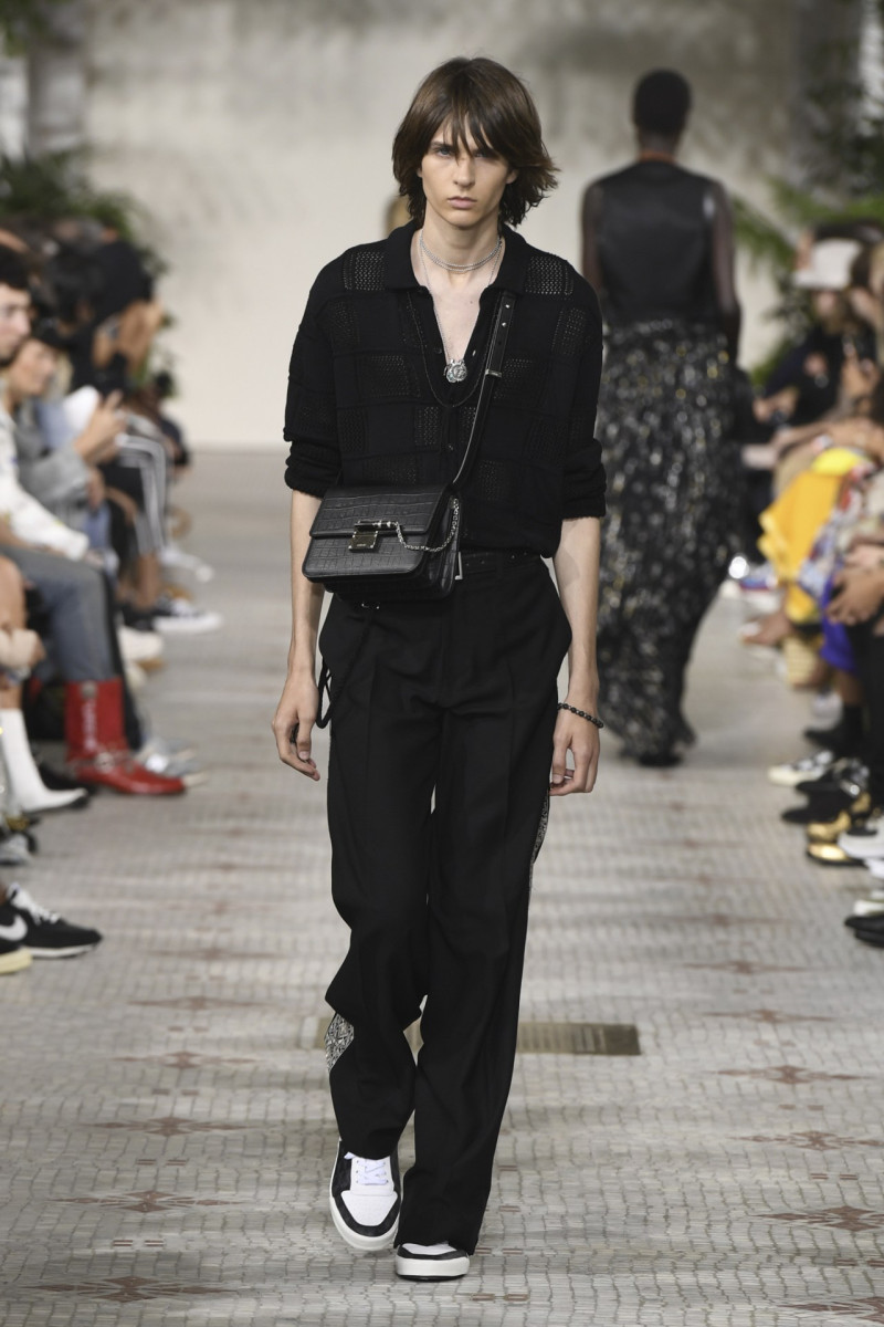 Gaston Virgolini featured in  the Amiri fashion show for Spring/Summer 2020