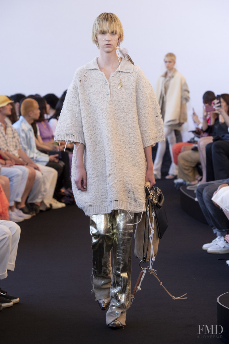 Bente Oort featured in  the Acne Studios fashion show for Spring/Summer 2020