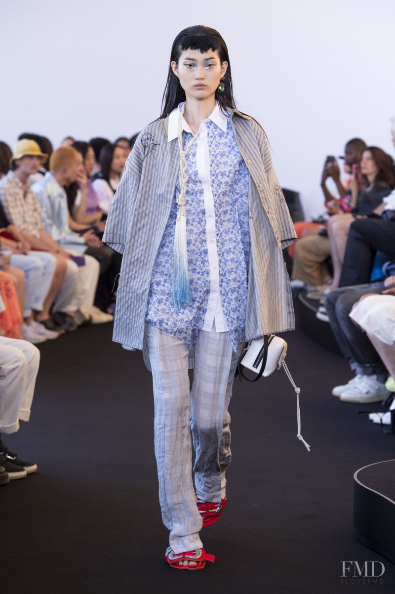 Hyun Ji Shin featured in  the Acne Studios fashion show for Spring/Summer 2020