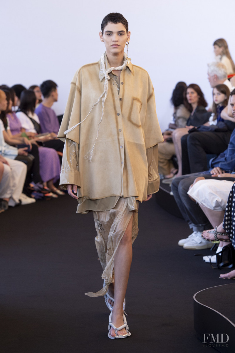 Kerolyn Soares featured in  the Acne Studios fashion show for Spring/Summer 2020