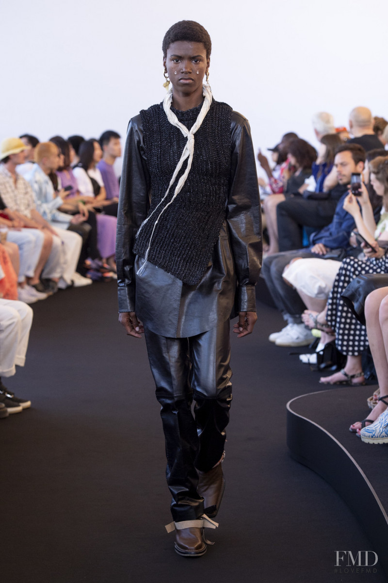 Yorgelis Marte featured in  the Acne Studios fashion show for Spring/Summer 2020