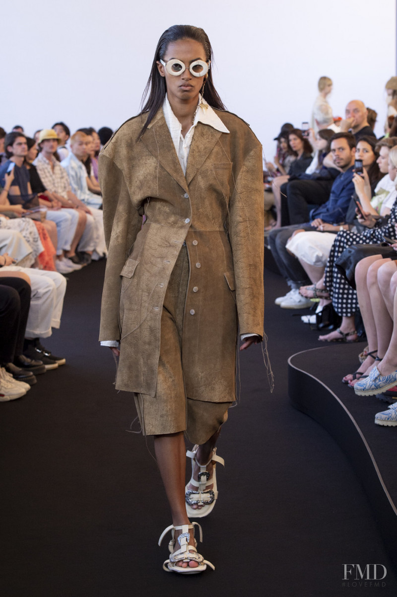 Sacha Quenby featured in  the Acne Studios fashion show for Spring/Summer 2020